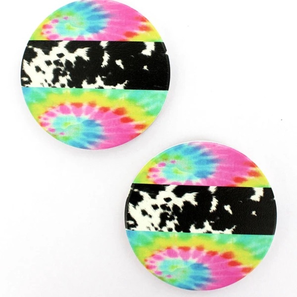 Car coasters 2pc - Picture 2 of 8